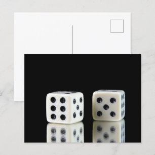 Cartão Postal Casino dice