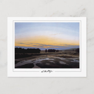 Cartão Postal Caspar David Friedrich #11 - Cartão-postal de arte