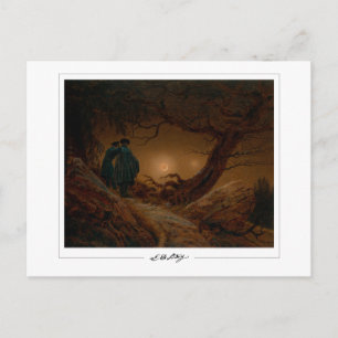 Cartão Postal Caspar David Friedrich #15 - Cartão-postal de arte