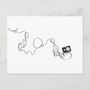 Cartão Postal Cassete