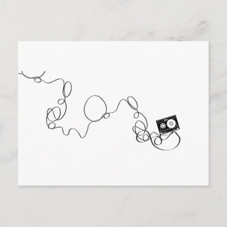 Cartão Postal Cassete