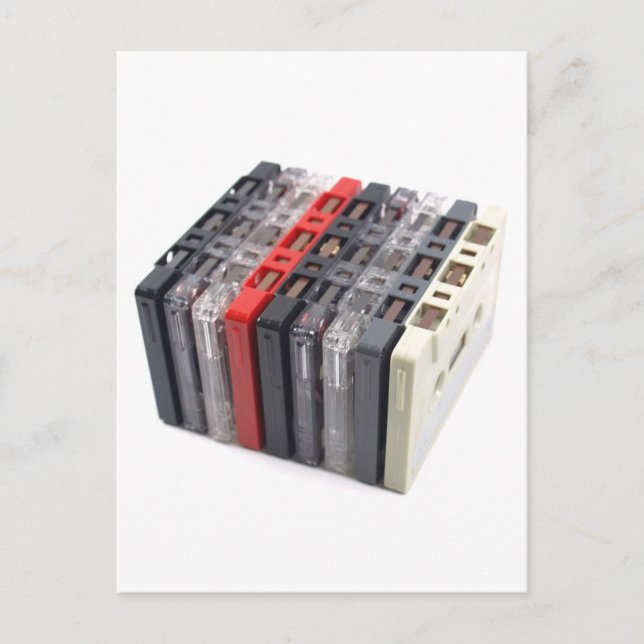 Cartão Postal Cassete de fita (Frente)