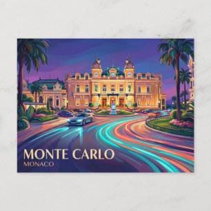 Cartão Postal Cassino de Monte-Carlo Mônaco