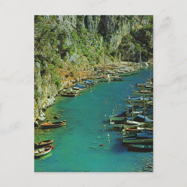 Cartão Postal Cassis, Cote d'Azur (Frente)