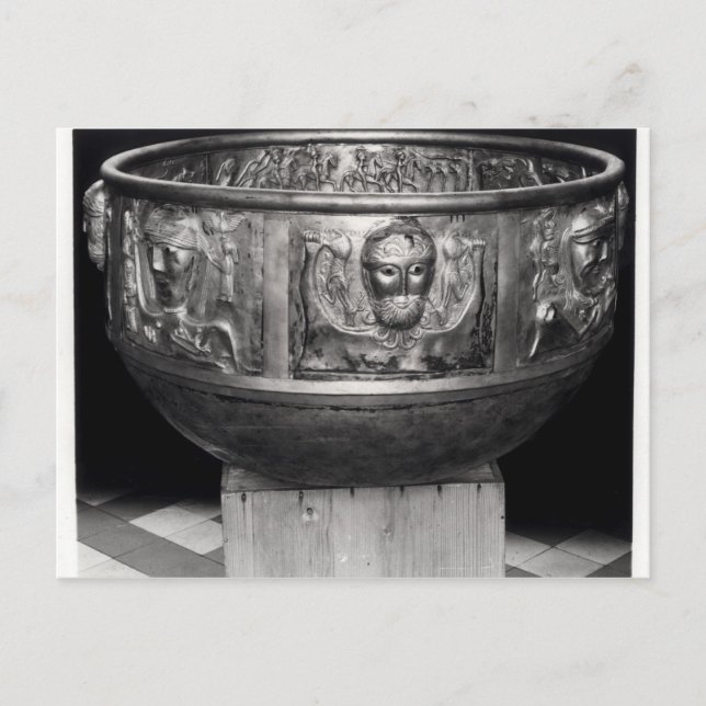 Cartão Postal Cast of Gundestrup Cauldron (Frente)