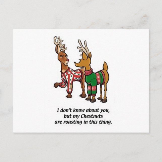 Cartão Postal Castanhas em Aluguer (Frente)