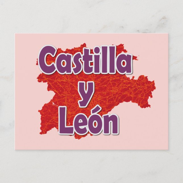 Cartão Postal Castela e Leão (Frente)