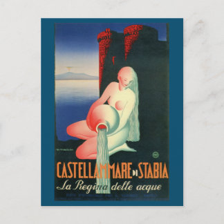 Cartão Postal Castellammare di Statia Nápoles