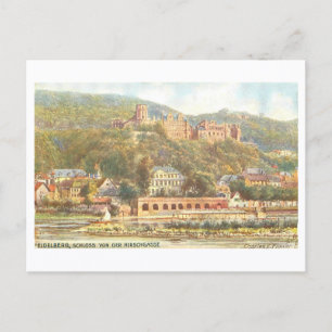 Cartão Postal Castelo Antigo de Heidelberg