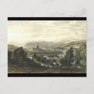 Cartão Postal Castelo Balmoral de W. Leitch