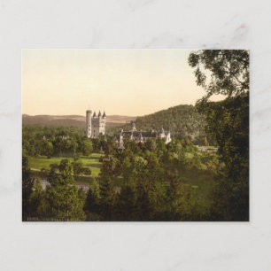 Cartão Postal Castelo Balmoral, Royal Deeside, Escócia