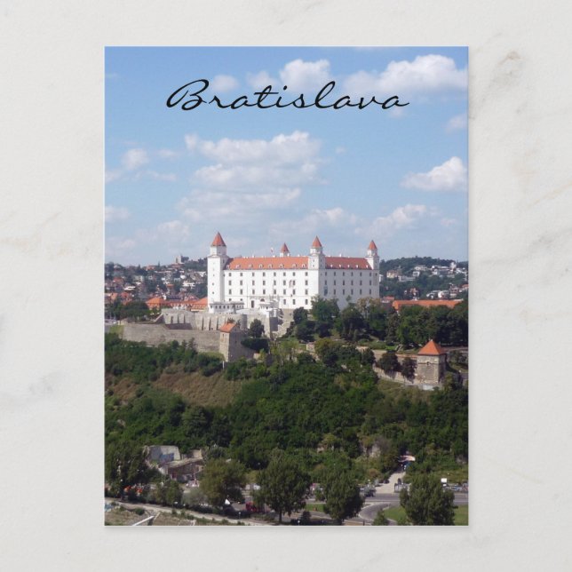 Cartão Postal castelo bratislava (Frente)