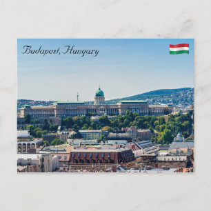 Cartão Postal Castelo Buda - Budapeste, Hungria