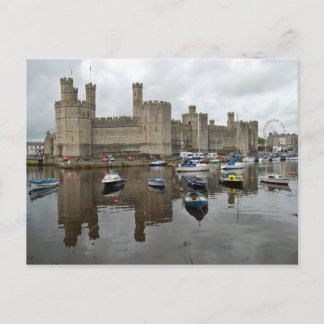 Cartão Postal Castelo Caernarfon