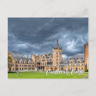 Cartão Postal Castelo Cantecroy, Mortsel, Bélgica
