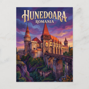 Cartão Postal Castelo Corvin Romênia