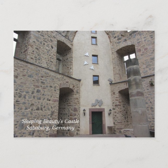 Cartão Postal Castelo da Bela Dormindo (Frente)