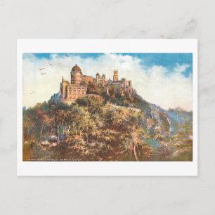 Cartão Postal Castelo da Pena Antigo, Sintra, Portugal