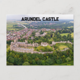 Cartão Postal Castelo de Arundel e arredores