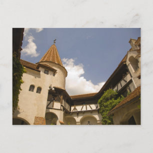 Cartão Postal Castelo de Bran do 13 Century (Castelo de Draculas