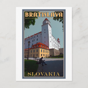 Cartão Postal Castelo de Bratislava