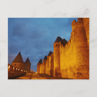 Cartão Postal Castelo de Carcassonne, França