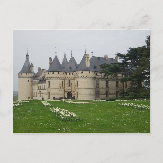 Cartão Postal Castelo de Chaumont s/Loire - (Frente)