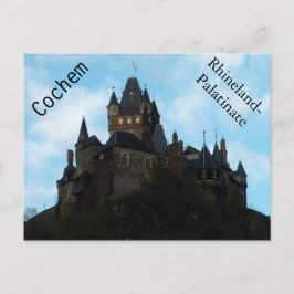 Cartão Postal Castelo de Cochem na Alemanha