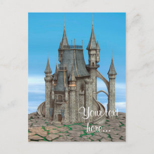 Cartão Postal Castelo de Contos de Fadas