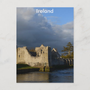 Cartão Postal Castelo de Desmond na Irlanda de Adare