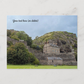 Cartão Postal Castelo de Dumbarton, Escócia