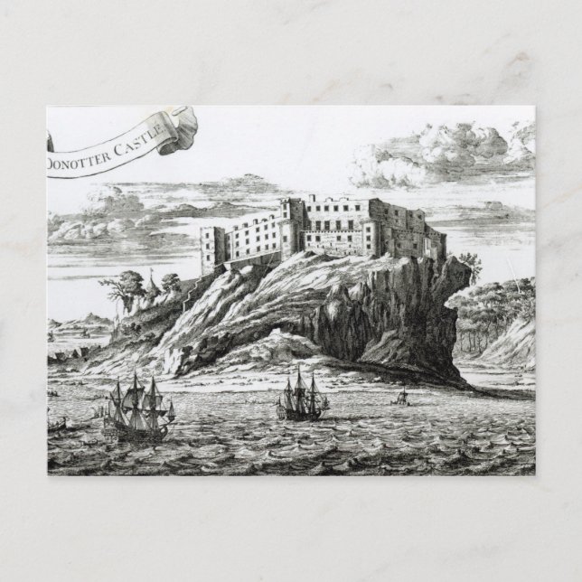 Cartão Postal Castelo de Dunnottar (Frente)