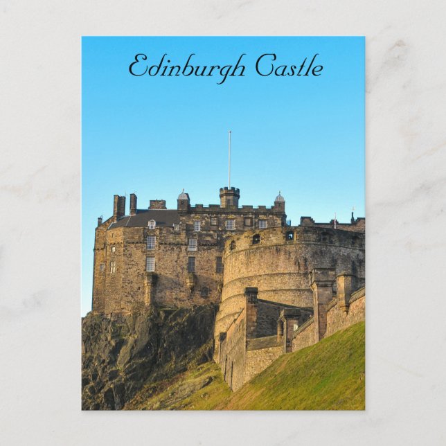 Cartão Postal Castelo de Edimburgo (Frente)