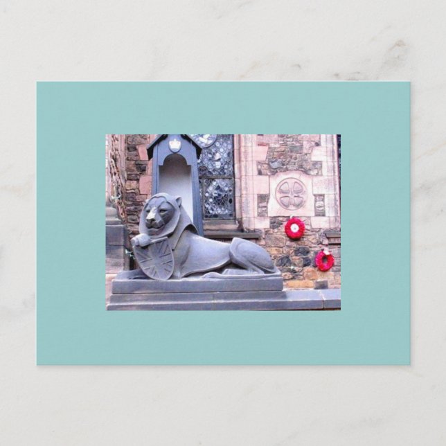 Cartão Postal Castelo de Edimburgo (Frente)