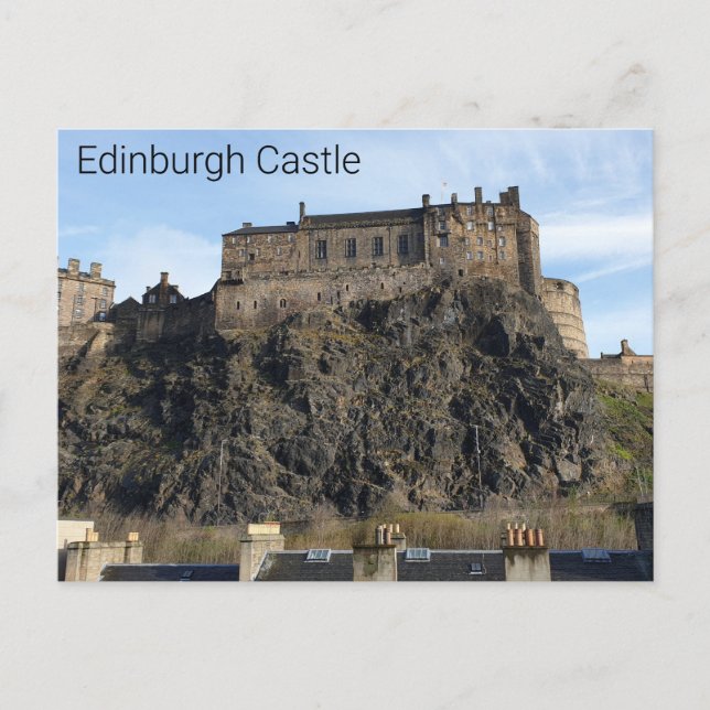 Cartão Postal Castelo de Edimburgo (Frente)