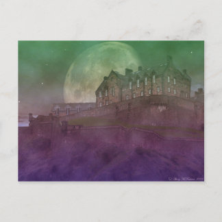 Cartão Postal Castelo de Edimburgo à Noite