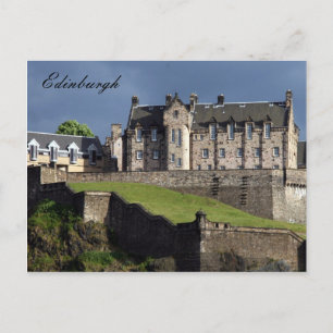 Cartão Postal castelo de edinburgh