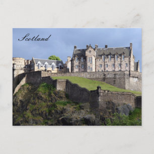 Cartão Postal castelo de edinburgh
