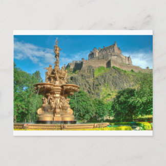 Cartão Postal Castelo de Edinburgh 9082