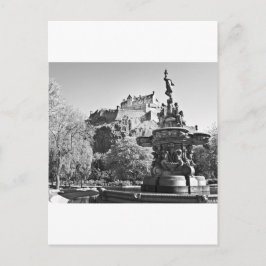 Cartão Postal Castelo de Edinburgh, Escócia