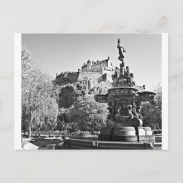 Cartão Postal Castelo de Edinburgh, Escócia