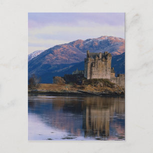 Cartão Postal Castelo de Eileen Donan, Loch Duich, Escócia