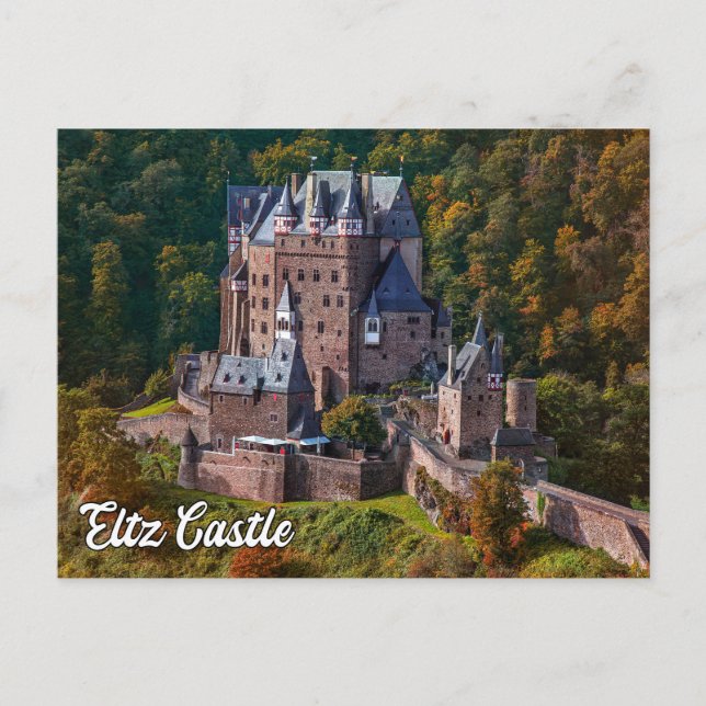 Cartão Postal Castelo de Eltz, Alemanha (Frente)
