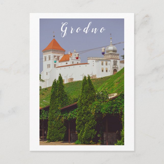 Cartão Postal Castelo de Exibição de Cidade da Arquitetura de Gr (Frente)