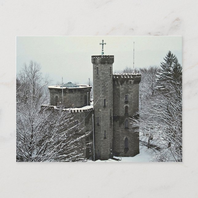 Cartão Postal Castelo de Fonthill, Nova Iorque, EUA (Frente)