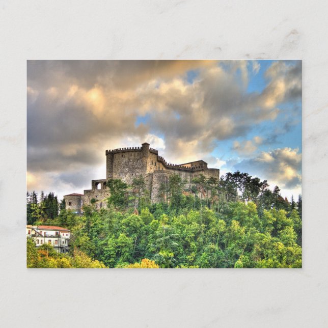 Cartão Postal Castelo de Fosdinovo (Frente)