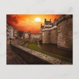 Cartão Postal Castelo de França Fantástico