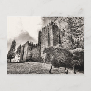 Cartão Postal Castelo de Guimaraes em Portugal