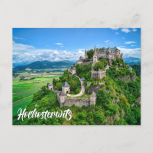 Cartão Postal Castelo de Hochosterwitz, Áustria