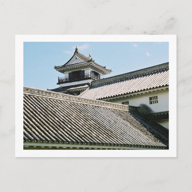 Cartão Postal Castelo de Kochi: Japão (Frente)